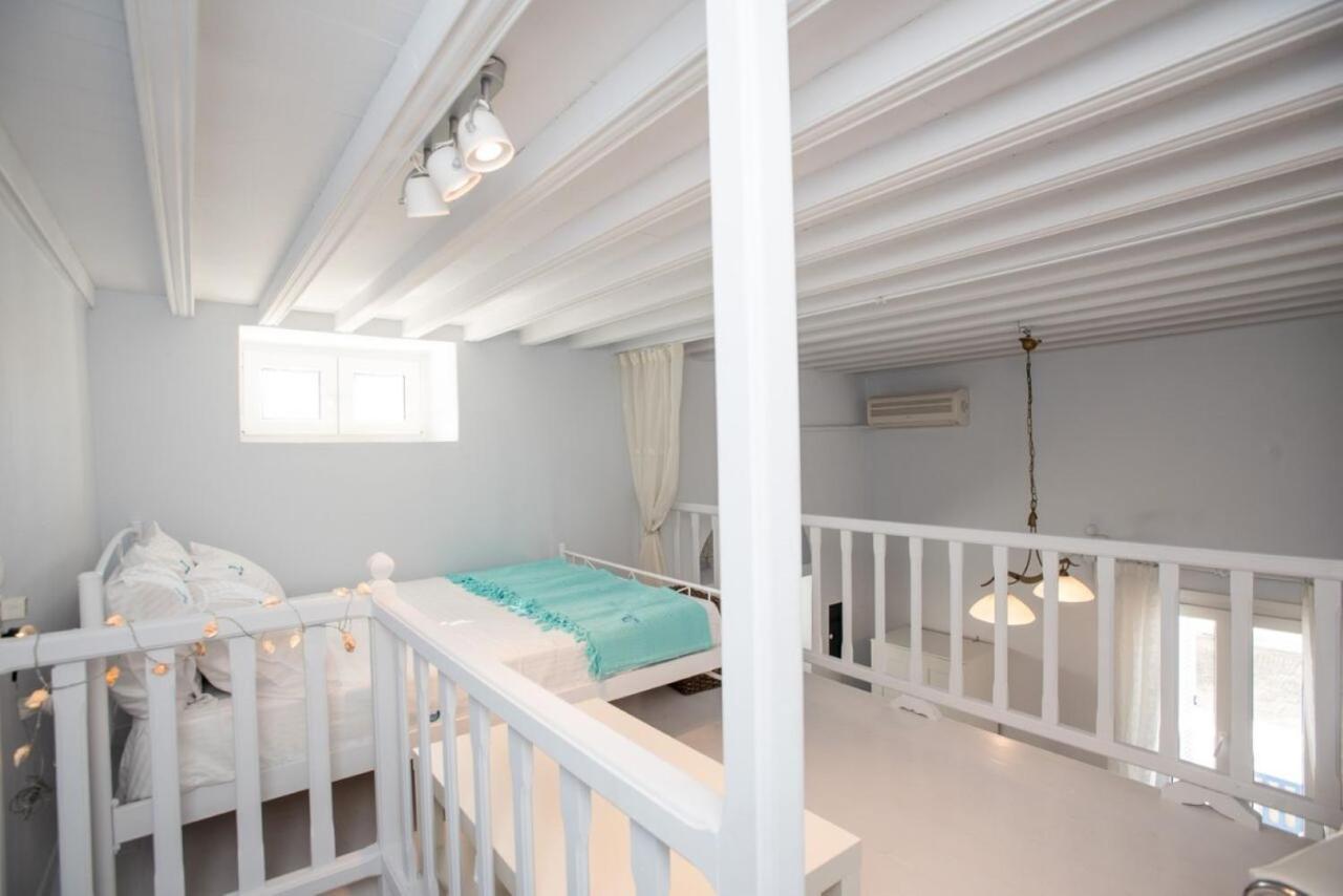 Willa Traditional Split Level House In Mykonos Town Zewnętrze zdjęcie