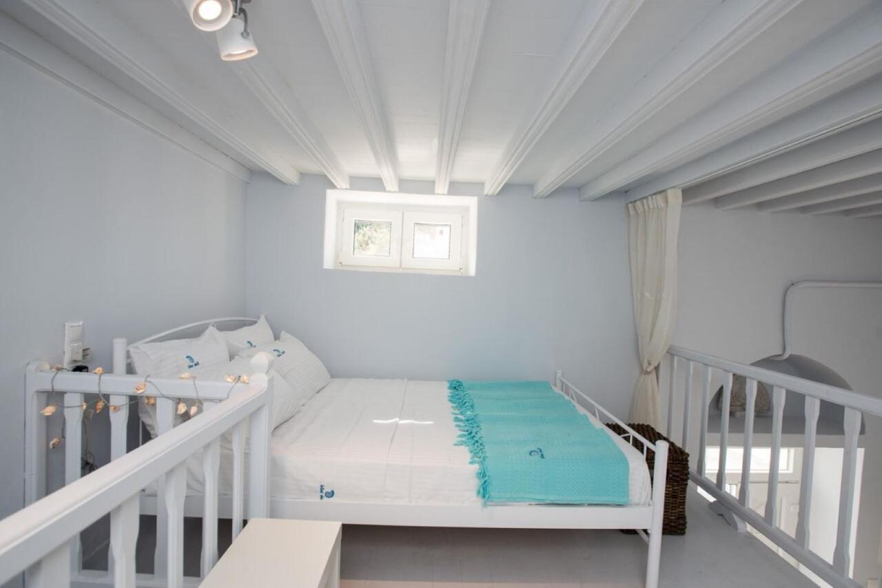 Willa Traditional Split Level House In Mykonos Town Zewnętrze zdjęcie