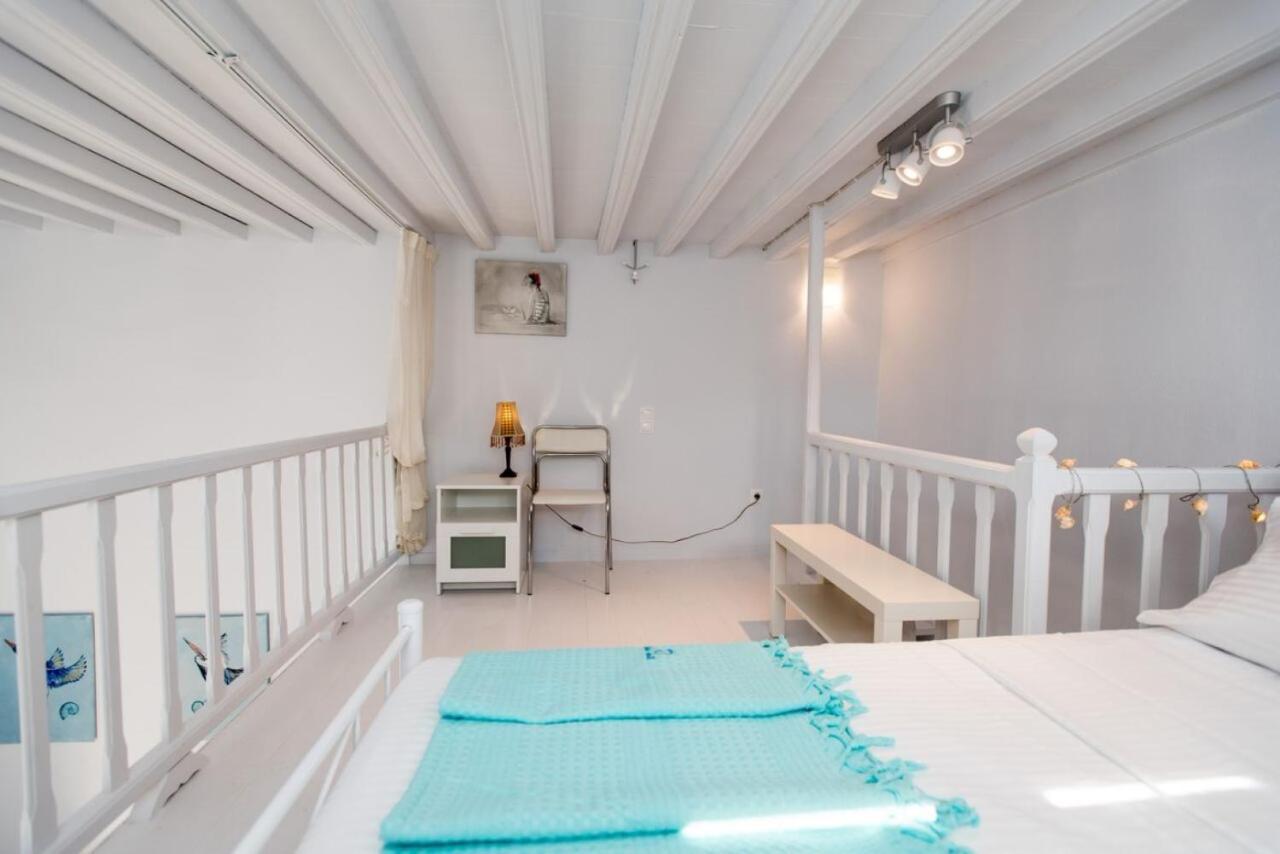 Willa Traditional Split Level House In Mykonos Town Zewnętrze zdjęcie