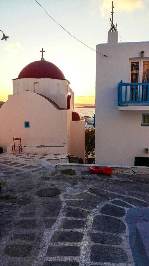 Willa Traditional Split Level House In Mykonos Town Zewnętrze zdjęcie